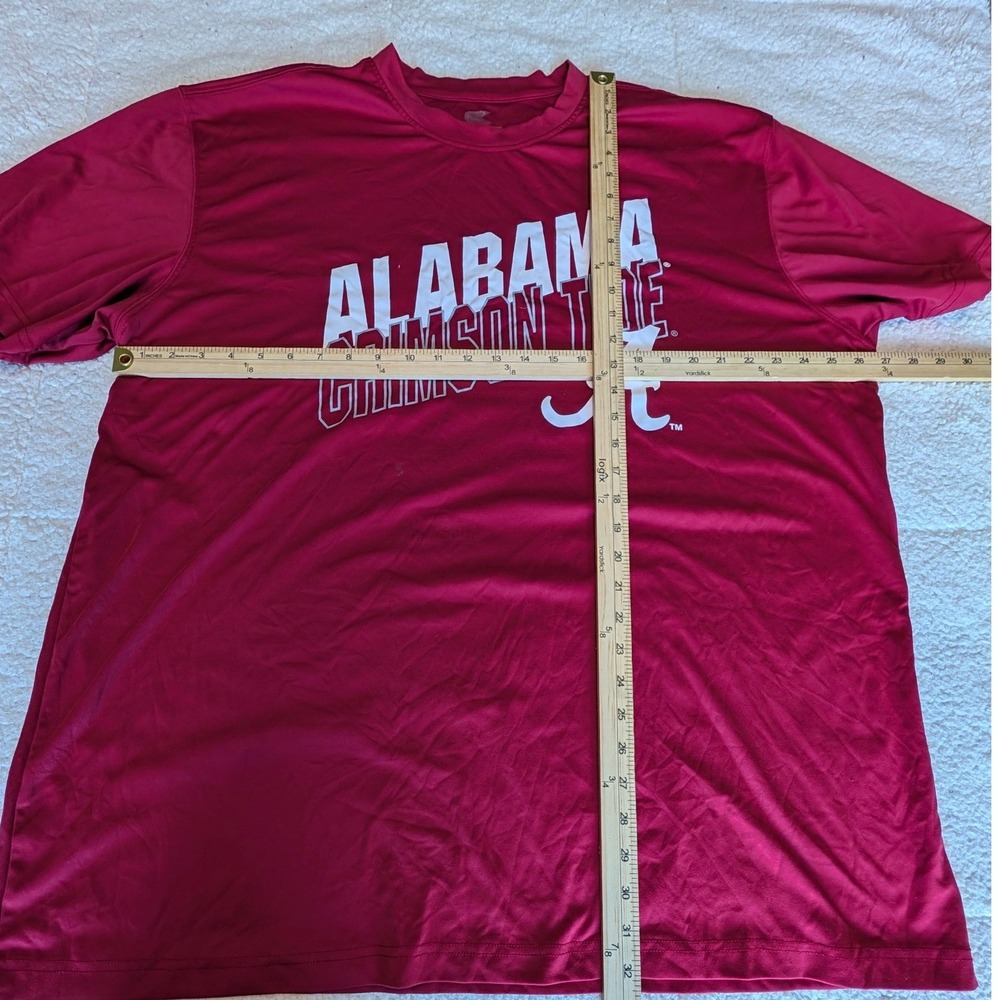 Colosseum Alabama Crimson Tide T-Shirt Mens 2XL Red Excellent Graphic Tee NCAA